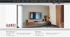 Desktop Screenshot of dreamintdesign.com